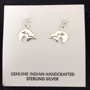 Sterling Silver small little dangle earrings